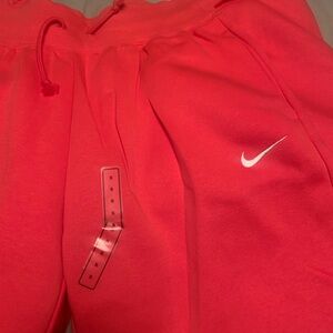 Nike Phoenix high waisted oversized sweatpants with Swoosh Logo